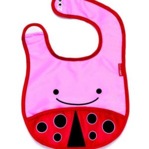 SKIP HOP Zoo Podbradník vodeodolný Lienka 6 m+